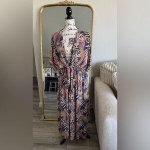 Dress Forum Leaf Print Dress